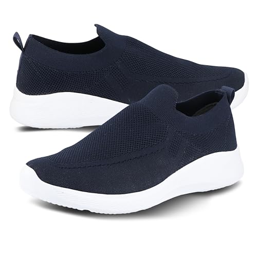 Image of Men's Casual & Sports Slip-On Shoes | Modern Design, Lightweight & Long-Lasting Laceless Sneakers for Gym, Walking & Outdoor Use