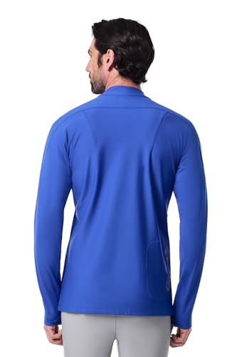 Coolibar UPF 50+ Men's Nocona Zip Rash Guard - Sun Protective2