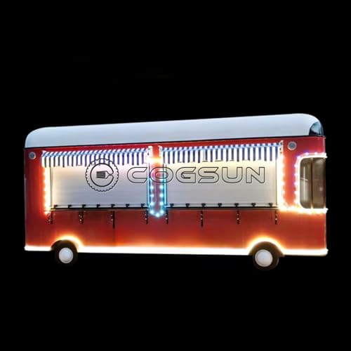 Trailer móvil para comida con cocina equipada completa miniatura 2