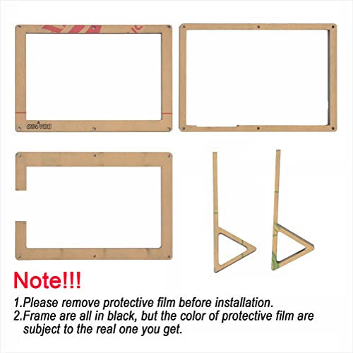 Image of OSOYOO Protective Case Stand Holder for OSOYOO 5 Inch DSI Touch Screen LCD Display Compatible with Raspberry Pi 5 4 3 3B+ 2