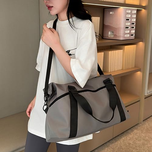Sac de voyage pour la natation et les vacances avec organiseur gris imperméable - 2