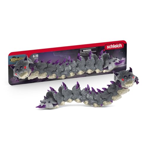 SCHLEICH ELDRADOR Creatures | Schattenwurm 70830 | ELDRADOR Monster Spielfigur mit beweglichem Körper | tolles Geschenk für Mädchen und Jungen | Spielzeug ab 7 Jahren | 5 x 26 x 4 cm