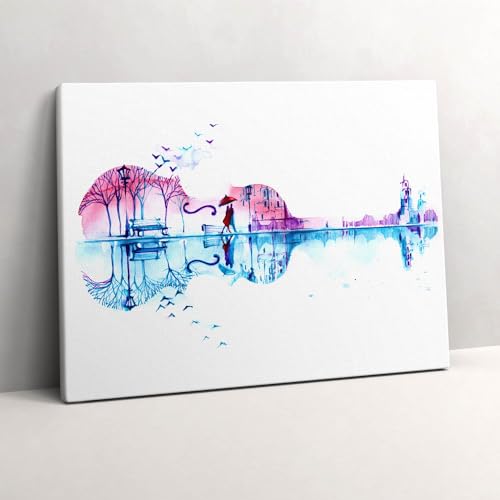 Peinture murale d'art Wallfluent violoncelle, impression toile premium