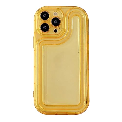 Coque iPhone 15 Plus transparente anti-choc pour femme souple et jolie