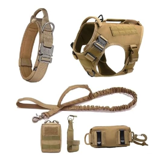 MOKATES Large Dog Harness and Leash Set