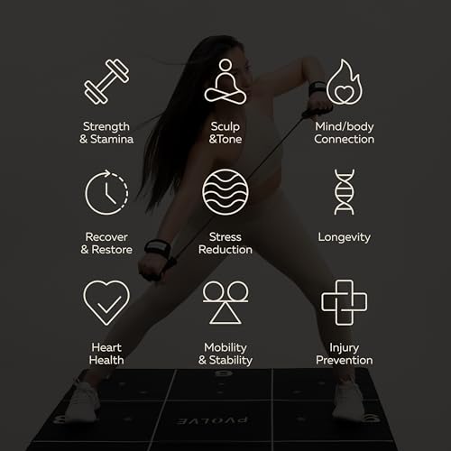 PVOLVE Home Workout Bundles - Home Gym Fitness Equipment for Total Body Strength Exercise and Recovery, Total Transformation Bundle3