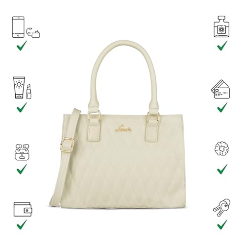 Image of Lavie Women's Stitch Shelly Medium Satchel Bag | Ladies Purse Handbag