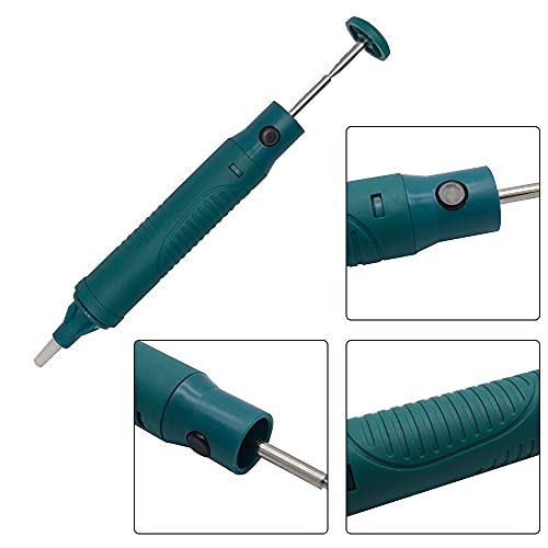 Solder Sucker Vacuum Desoldering Desolder Remover Pump Iron Tool Green 225mm