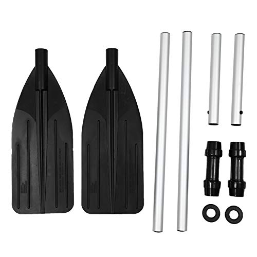 BESPORTBLE 1 par Liga de Alumínio Destacável Caiaque Remo Remo Barco Jet Ski Remo de Canoa para Caia