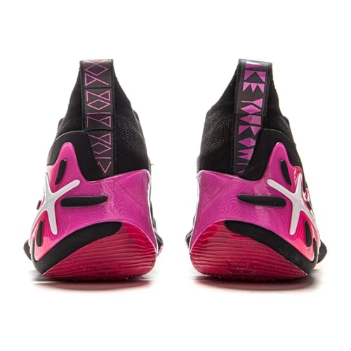Image of LI-NING Way of Wade 11 Men Basketball Shoes Lining Anti-Slip Professional Shock Absorption Sneakers Sports Shoes Black Gradient Purple US 9.5