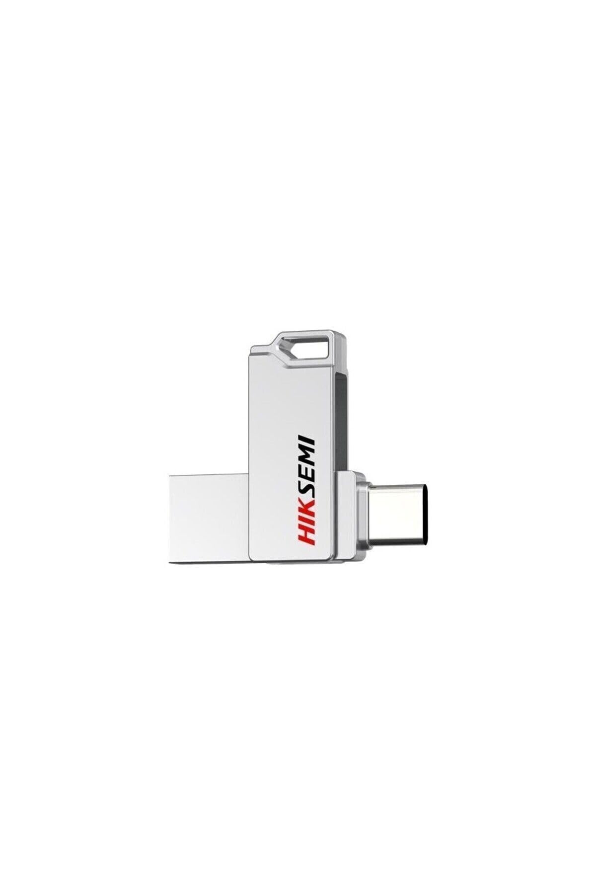 HIKSEMI Chiavetta USB 3.2 e tipo A+C 256 GB | HS-USB-E327C 256G U3 Argento |