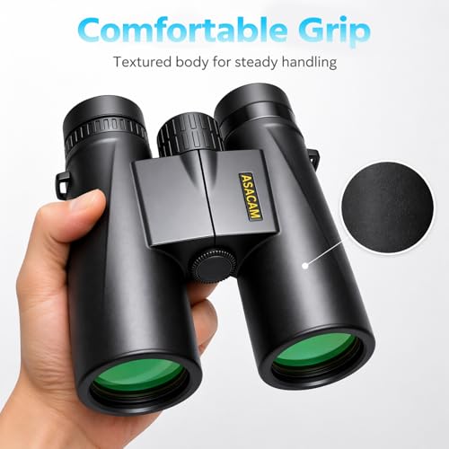 Binoculares Asacam 12x42 para adultos miniatura 5