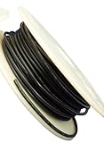 Ajax Scientific PVC Solid Wire Hook-Up, 22Awg, 30m Length, Black