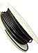 Ajax Scientific PVC Solid Wire Hook-Up, 22Awg, 30m Length, Black