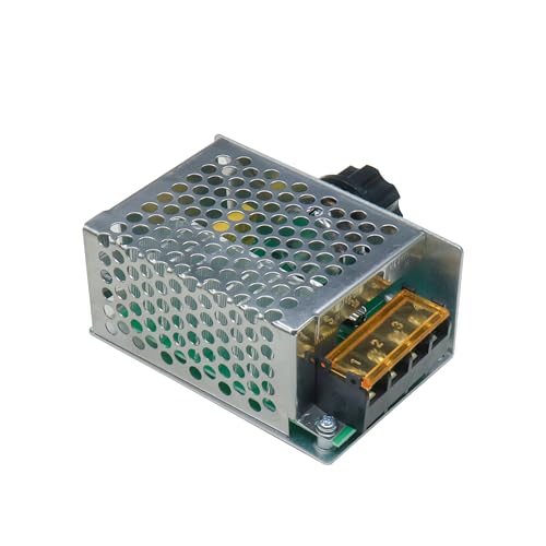 Image of Electronic Spices 4000W 220V AC Voltage Regulator & PWM Motor Speed Controller | High Power Dimmer for Fan & DIY Electronics