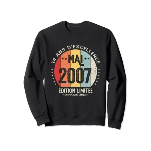 14 años, cumpleaños, niño, niña, regalo de mayo de 2007. Sudadera
