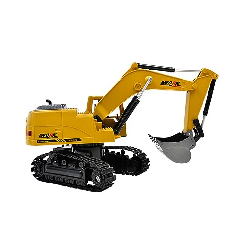 TOYANDONA 1Pc Crianças Brinquedos Liga Escavadeira Brinquedo Carro Brinquedo Escavadeira Recarregáve