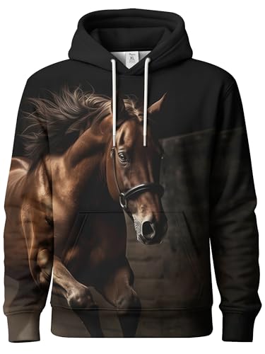 Image of PAGYMO Graphic Hoodies for Men Funny Novelty Pullover Hooded Sweatshirt | Funny 3D print, cool novelty design, colorful pattern, mens graphic pullover hoodie, sarcastic style, funky winter fashion