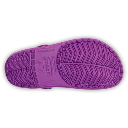 Image of Crocs Women's Crocband Clog | Comfortable Slip on Casual Water Shoe, Purple Amethyst Viola, 9 UK Men / 10 UK Women