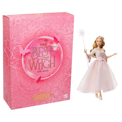 Mattel Universal Pictures’ Wicked: for Good Collectible Glinda Fashion Doll with Removable Outfit, Inspired by The Movie, Amazon Exclusive (Amazon...