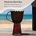 Kala (MP-DJEMBE-8) MaKala by Kala Djembe – 8 Inch Percussion Instrument