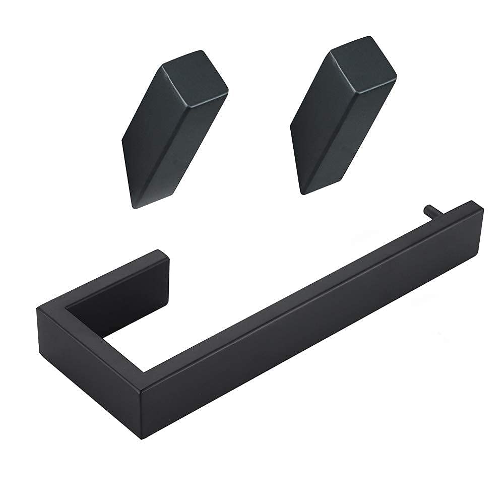 Toilet Towel Ring and Coat Hooks Wall Mounted Bathroom 3-Piece Hardware Set