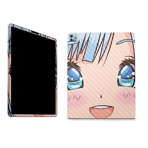 Image of MightySkins Carbon Fiber Skin Compatible with Apple iPad Pro 12.9 inch M2 6th Gen (2022) Full Wrap Kit - Personal Space | Protective Durable Textured Carbon Fiber Finish | Easy to Apply | Made in The USA