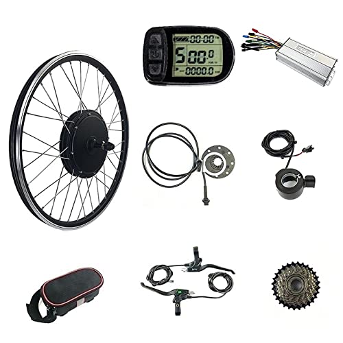 Sjzd Kit De Bicicleta Eléctrica, Kit De Motor De Conversión De Bicicleta Eléctrica, Rueda De Motor Delantera Con Pantalla Kt-Lcd3, Volante Gir Sjzd Kit De Bicicleta Eléctrica, Kit De Motor De Conversión De Bicicleta Eléctrica, Rueda De Motor Delantera Con Pantalla Kt-Lcd3, Volante Gir
