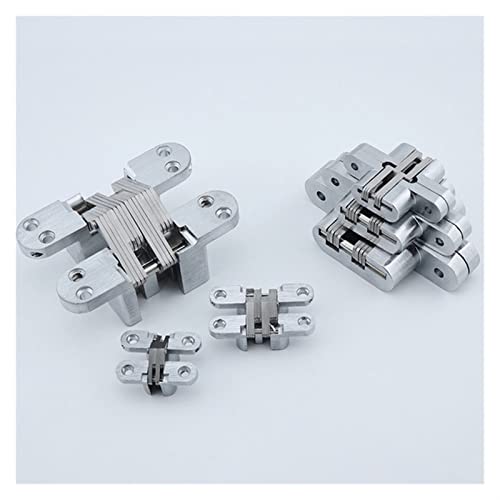 Charnière de porte pliante invisible en acier inoxydable robuste taille NO3 - 6