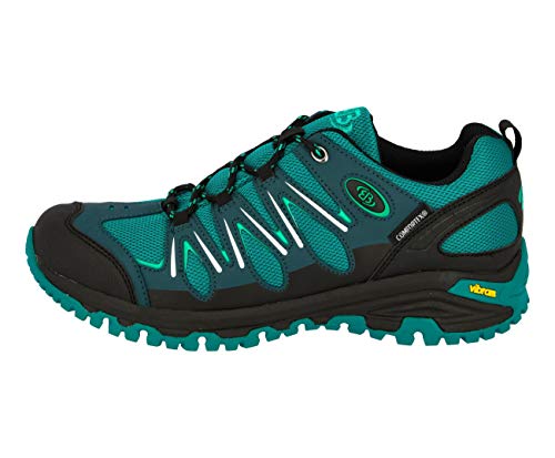 Brütting Damen Expedition Outdoor- & Trekkingschuh, Petrol Schwarz, 40 EU