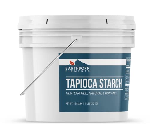 Earthborn Elements Tapioca Starch (1 Gallon), Thickener For Soups, Stews, & Gravies #TOP1