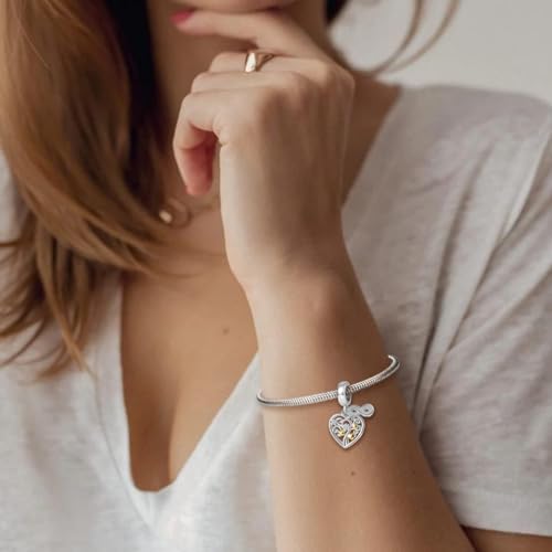 Abalorio de árbol de la vida infinito para personalizar pulseras y collares 4