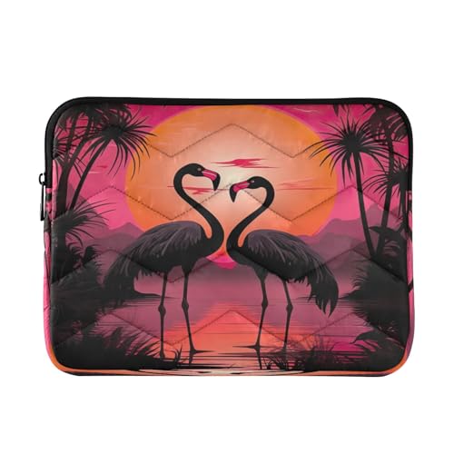 Funda para portátil Flamingo at Sunset 13-14 pulgadas miniatura 1