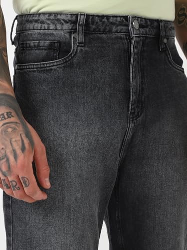 Image of Bewakoof Men's Baggy Fit Jeans
