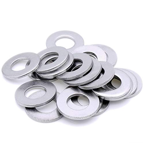 M8 (8mm) Flat Washer (Form C) - Stainless Steel (A2) (Pack of 20)