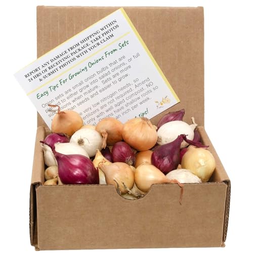 Mixed Onion Assortment 50 Plus Count Onion Sets...