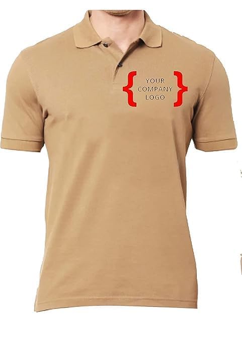 goobydooby Customized Unisex Polo T-Shirt | Personalised Workwear Polo for Men & Women | Cotton Blend Half Sleeve Collar Tee | Custom Logo Name Printed Uniform T-Shirt-picture-28