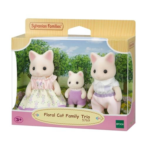 SYLVANIAN FAMILIES Trío Familia Gato Flora