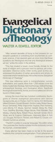 Evangelical Dictionary of Theology 0801034132 Book Cover