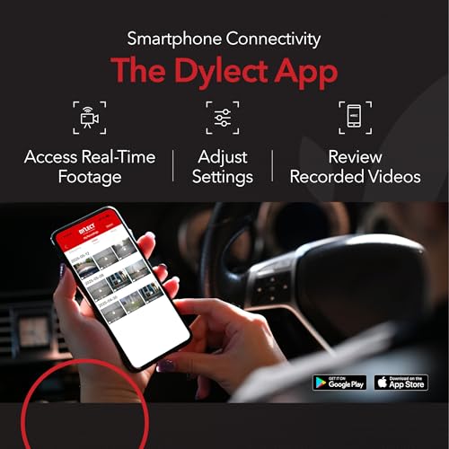 Image of Dylect Sense Smartchoice 4K Max 2 Channel Dash Cam, 4K Front + 1080p Rear, Sony STARVIS 2, ADAS, GPS, Wi-Fi, Night Vision, 140 Wide Angle, Loop Recording, 2.4 inch IPS, 1TB Support