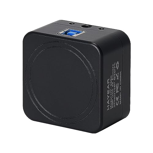 Cámara para microscopio industrial 4K y 8MP con montura en C y USB 4