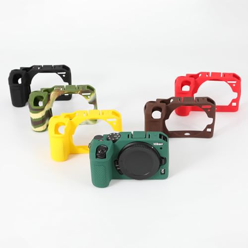 Funda de silicona suave para cámara Nikon Z30 - Color café miniatura 7