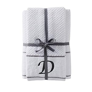 SKL Home Monogram D Bade- und Handtuch-Set