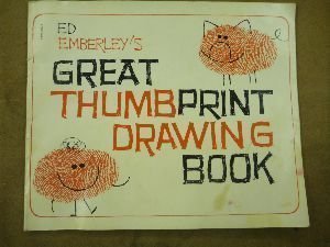 Ed Emberley's Great Thumbprint Drawing Book by ... B01FJ0NK8Y Book Cover