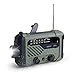 ACELIFE Solar Radio, Tragbar Kurbelradio Dynamo Radio mit AM/FM, Kurbelradio mit Handyladefunktion Solar, Notfall Radio und SOS-Alarm, mit Taschenlampe & Leselicht für Wandern, Camping, Outdoor