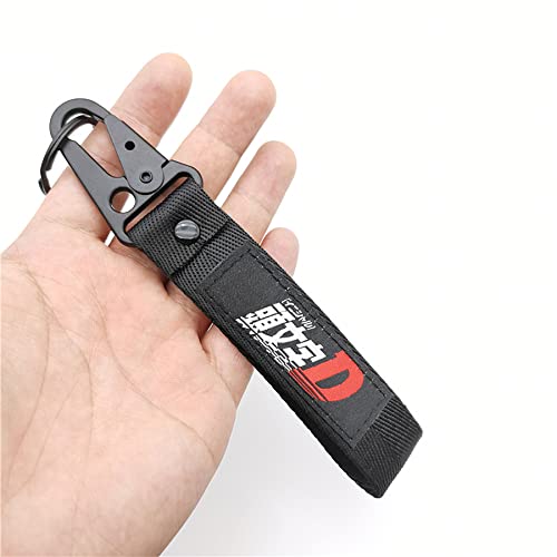 Image of Keychain 1PCS Car Motorcycle key chain nylon embroidery racing JDM style tags decoration