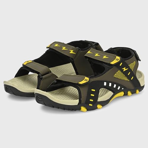 Image of Centrino Men's Phylon Sandals | Lightweight Sports Sandals with Adjustable Straps | Cushioned Comfort Outdoor & Casual Wear | Durable Grip Sole Walking Sandals (9353)