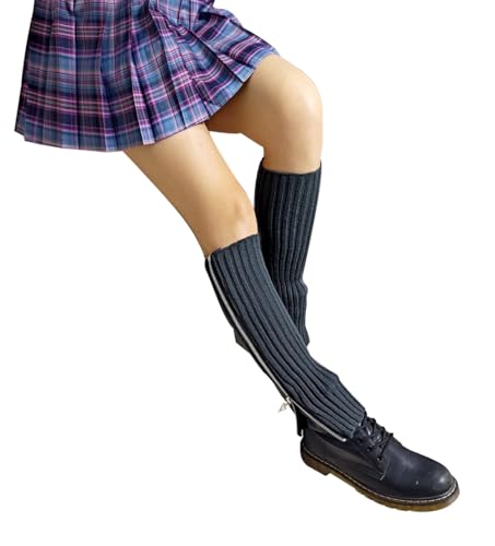 Image of Women's Long Socks Leg Warmers Boot Socks Winter Ankle Heap Sock Goth Leg Warmers