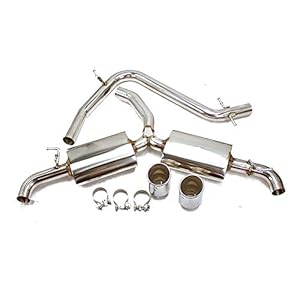 REV9 CB-012 Cat-back FlowMaxx Stainless Steel Sports Exhaust Kit for Volkswagen GTI (MK6) 2010-2014