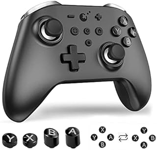 GuliKit KingKong 2 Pro (No Drift) Wireless Controller for Switch/PC/Android/MacOS/IOS, Bluetooth Controller with Hall Effect Sense Joystick, No Deadzone, Motion Sense, Auto Pilot Gaming, with Keycap